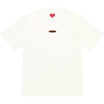 Suéteres Supreme Oval Logo S/S Top Blancas | Supreme 290KI